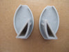 Roller Holland Blind Bottom Rail End Cap set